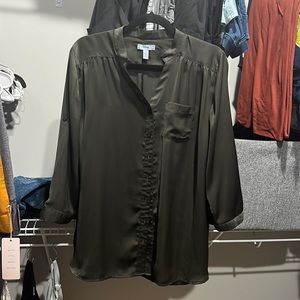 Large dress shirt womens